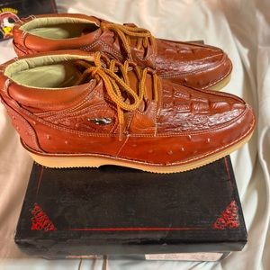 [VINTAGE] DS Potro Rebelde Cogac Mid Alligator Skin